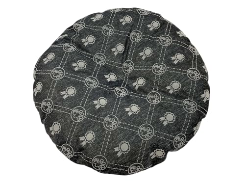 Hundekissen – Katzenkissen – rund Größe ⌀ 60 cm dunkelgrau Farbe – Hundebett – Katzenbett – Katzenmatte – Matratze für Hunde oder Katze – Waschbar – Ideal für Transportkörbe oder Tierbet Hundekissen – Katzenkissen – rund Größe ⌀ 60 cm dunkelgrau Farbe – Hundebett – Katzenbett – Katzenmatte – Matratze für Hunde oder Katze – Waschbar – Ideal für Transportkörbe oder Tierbet von Damian-Wiklina