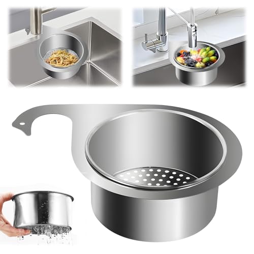 Edelstahl Siebkorb in Schwanenform für die Spüle - Abnehmbar und Hängend - Wasserhahn Sieb für Küche und Spülbecken Edelstahl Siebkorb in Schwanenform für die Spüle - Abnehmbar und Hängend - Wasserhahn Sieb für Küche und Spülbecken von DAMIGHT