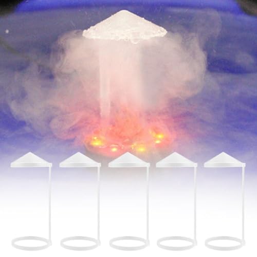 DAMLUX Mist Maker Fogger Spritzschutz, 5 Stück Halterung Kunststoff Baffle Spritzschutz, Nebelmacher Spritzschutz Rahmen, Ersatz Spritzschutz für Zerstäuber Luftbefeuchter Wasserbrunnen von DAMLUX