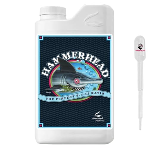 DAMPF MIT STIL - Advanced Nutrients HammerHead PK 4/12 Booster | steigert den Ertrag (1Liter) von DAMPF MIT STIL