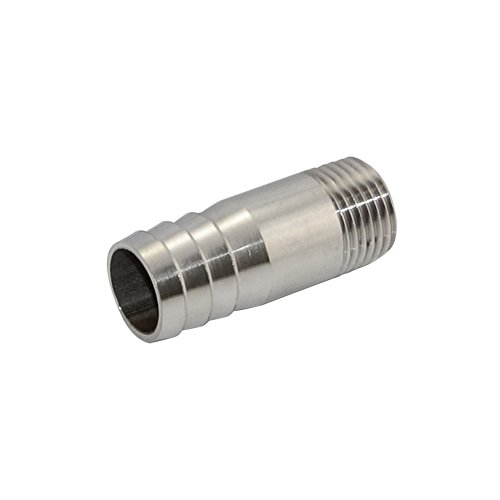 1/2" Male Gewinde Rohre Fitting x 20MM OD Schlauchanschluss Tail Connector SS304 BSP NEW von DAN SPEED