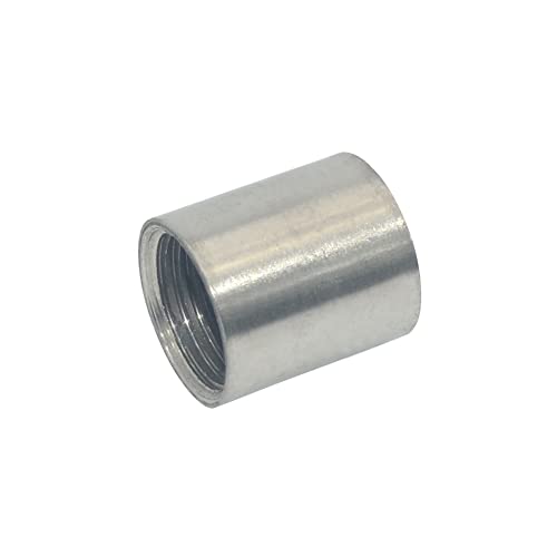 Generic 3,8 cm x Innengewinde Rohrverschraubung Edelstahl SS304 BSPT neu, silber von DAN SPEED