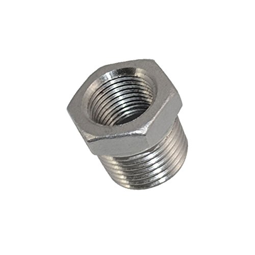 SuperWhole 1/2" Male x 1/4" Female Thread Reducer Bushing Pipe Fitting SS 304 BSPT NEW von DAN SPEED