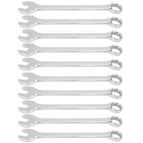 10 -teilige Kombination Ratchetschlüssel Set, 17 mm Dual Purpose Open End -Schritte, Chrome Vanadium Stahlhandwerkzeuge für die Wartung von Kfz -Haushaltswartungen 10 -teilige Kombination Ratchetschlüssel Set, 17 mm Dual Purpose Open End -Schritte, Chrome Vanadium Stahlhandwerkzeuge für die Wartung von Kfz -Haushaltswartungen von DANAIXZ
