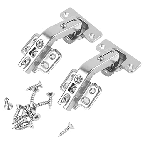 135 Degree Corner Folding Cabinet Hinge, Cold Rolled Steel Ni Plated Hydraulic Hinge with Mounting Screws for Wardrobe Cabinet Bookcase Installation 135 Degree Corner Folding Cabinet Hinge, Cold Rolled Steel Ni Plated Hydraulic Hinge with Mounting Screws for Wardrobe Cabinet Bookcase Installation von DANAIXZ