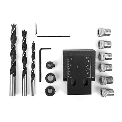 15Pcs Holzbearbeitung Schräge Loch Locator Schwarz Holz Bord Verbindung Installation Werkzeug 15 ° von DANAIXZ