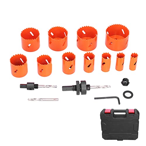 17pcs Lochsäge BI Metallschneider Hochgeschwindigkeitsstahlbohrer 3/4in bis 2-1/2in -Set -Kit 17pcs Lochsäge BI Metallschneider Hochgeschwindigkeitsstahlbohrer 3/4in bis 2-1/2in -Set -Kit von DANAIXZ