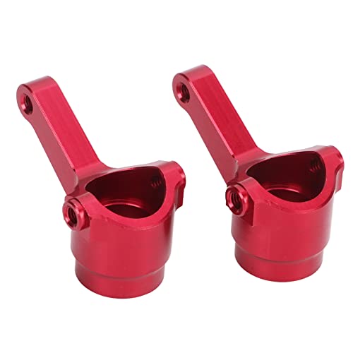 2pcs Metall Aluminiumlegierungen Lenkung für LC Racing PTG -2 1/10 RC -Auto -Upgrade -Teile Zubehör (Rot) von DANAIXZ