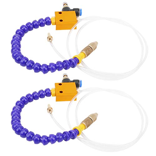 2pcs Nebelkühlmittel Schmierungspray -Sprühsystem für 8 mm Luftrohr CNC Drehbücher A. von DANAIXZ