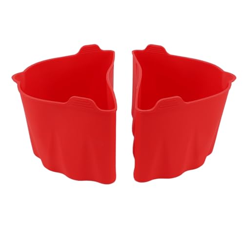 2pcs Slow Cooker Liner 6‑7QT Silicon Cook Kochtopfer Slow Cooker Cooker -Koch Liner für Heimrestaurant (Rot) von DANAIXZ