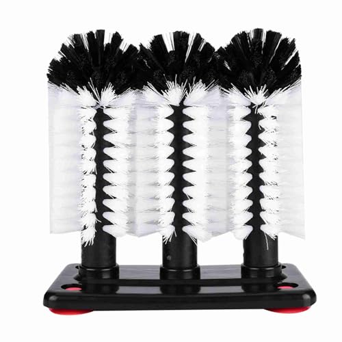 3 Bürsten Bar Glas becher Waschmaschine mit Saugnapf Basis Haltbar Kunststoff Nylon Borsten Bürsten zur Reinigung von Weingläsern Cocktail becher Wasser Gläser 19cm 403g 3 Bürsten Bar Glas becher Waschmaschine mit Saugnapf Basis Haltbar Kunststoff Nylon Borsten Bürsten zur Reinigung von Weingläsern Cocktail becher Wasser Gläser 19cm 403g von DANAIXZ