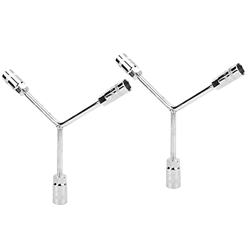 3 -Wege -Sockelschlüssel y Sechskant Schränner Chrom Vanadium Stahl Hochleistungs -Handwerkzeug mit Anti -Schlupf -Design für Auto Motorradreparatur 2PCS -Set von DANAIXZ