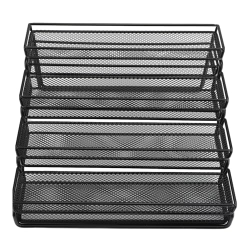 4 -Tier -Gewürz -Organizer Rack Erweiterbares Metallrahmen robustes Regal für Küchenarbeitsplatten Schränke Black 12 bis 23 Zoll 2 Pack 4 -Tier -Gewürz -Organizer Rack Erweiterbares Metallrahmen robustes Regal für Küchenarbeitsplatten Schränke Black 12 bis 23 Zoll 2 Pack von DANAIXZ
