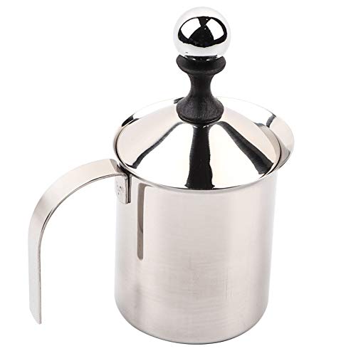 400 ml professionell Edelstahl Milch Frother Handpumpenschaumhersteller verdickte Federdesign für Kaffee -Lattes Cappuccinos Küchengeräte 400 ml professionell Edelstahl Milch Frother Handpumpenschaumhersteller verdickte Federdesign für Kaffee -Lattes Cappuccinos Küchengeräte von DANAIXZ