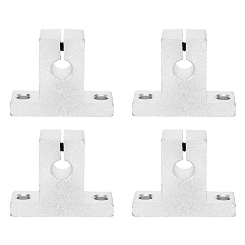 4pcs Aluminiumlegierung Fixierung der Halterung Hardware -Tools Industrielles Verschlusszubehör für lineare Schaftwelle mit 42 mm Durchmesser Hochfestigkeit sicherer Basis von DANAIXZ