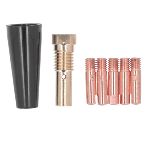 7 PCs Set Plasma Brenner Kupferspitze Düsengasdiffusor -Schweißzackungszubehör für 14ak 7 PCs Set Plasma Brenner Kupferspitze Düsengasdiffusor -Schweißzackungszubehör für 14ak von DANAIXZ
