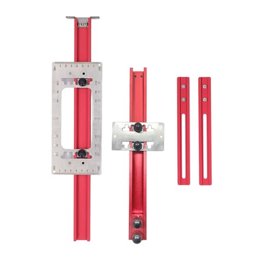 Cabinet Hardware Jig Professional Aluminiumlegierung Multi -Funktion Drill Guide Template -Tool mit graviertem Lineal für Holzbearbeitungsschrankhandle -Installation 64 mm 96 mm Cabinet Hardware Jig Professional Aluminiumlegierung Multi -Funktion Drill Guide Template -Tool mit graviertem Lineal für Holzbearbeitungsschrankhandle -Installation 64 mm 96 mm von DANAIXZ