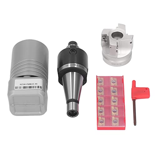 DANAIXZ 10 PCs indexierbarer Endnhalter, NT30 FMB22 45 -Grad -Mahlschneiderhalter mit APMT1604 -Einsätzen, Gesichtsmahlwerkzeug für CNC -Bearbeitungszentren DANAIXZ 10 PCs indexierbarer Endnhalter, NT30 FMB22 45 -Grad -Mahlschneiderhalter mit APMT1604 -Einsätzen, Gesichtsmahlwerkzeug für CNC -Bearbeitungszentren von DANAIXZ