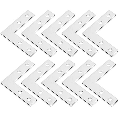 DANAIXZ Aluminiumprofile Anschlussplatte Hochfestige Haltelement -Kohlenstoffstahl -Befestigungselemente für Aluminium -Extrusionsprofile der 2020 -Serie LCD -Display -Klammern Aut (20L Board) von DANAIXZ