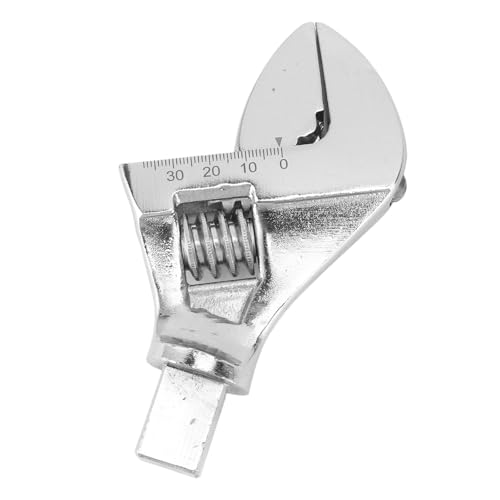 DANAIXZ Einstellbarer Schraubenschlüsselaustauschkopf, großer Öffnungschrom Vanadium Stahlschlüsselkopf mit 14 x 18 mm Quadrathafen für Torsionsschlüsselsysteme (0-37 mm) von DANAIXZ