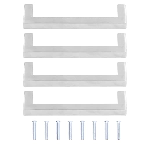 DANAIXZ Kabinettsgriffe Küchenschrank Zieh Schrankgriff Schublade Pulls Premium 201 Edelstahl Quadrat moderne Design -Hardware für Möbeltüren Schreibtischschubladen Kleiderschränke (12 * 12 * 128) DANAIXZ Kabinettsgriffe Küchenschrank Zieh Schrankgriff Schublade Pulls Premium 201 Edelstahl Quadrat moderne Design -Hardware für Möbeltüren Schreibtischschubladen Kleiderschränke (12 * 12 * 128) von DANAIXZ