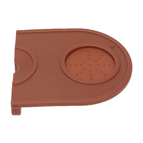 DANAIXZ Kaffee Manipulationsmatte, Lebensmittel Silikon Anti Schlupf Tamping Pad mit resist flexibler Basisschutz für Workstation Küchenrestaurant Heimat (Kaffee) von DANAIXZ