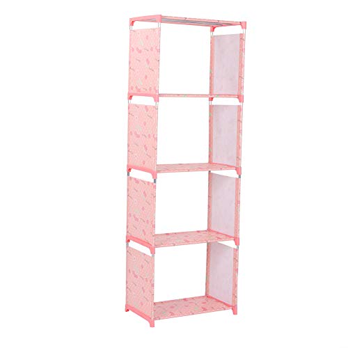 DANAIXZ Multi -Layer -Stehbuchregal Bücherregal Lagerregal Home Organizer für Wohnzimmer Schlafzimmer Moderne einfache Design Verstellbarer Kapazität Robum Strecke haltbarer verzin (Glückliche DANAIXZ Multi -Layer -Stehbuchregal Bücherregal Lagerregal Home Organizer für Wohnzimmer Schlafzimmer Moderne einfache Design Verstellbarer Kapazität Robum Strecke haltbarer verzin (Glückliche von DANAIXZ