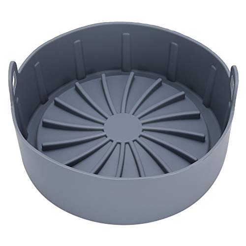 DANAIXZ Multifunktions Silikon -Dampf -Korb -Rack -Zubehör für Schnellkochtopf Dampfer Küche Utensilien wiederverwendbarer tragbarer Dampfkorb für Eier Cheesecakes Omeletts Spülmas (Grau) von DANAIXZ