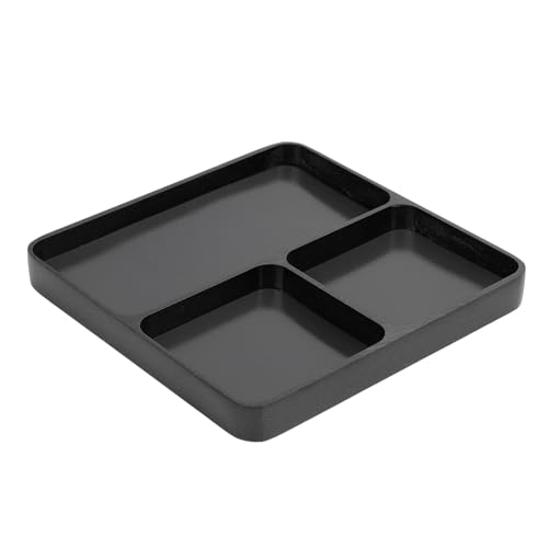 DANAIXZ RC -Schraubenschale Aluminiumlegierung 3 Gitter Reparaturwerkzeughalter -Platten Organizer für RC -Autoflugzeug -Bootsboot -Modellbegeisterte (Schwarz) von DANAIXZ