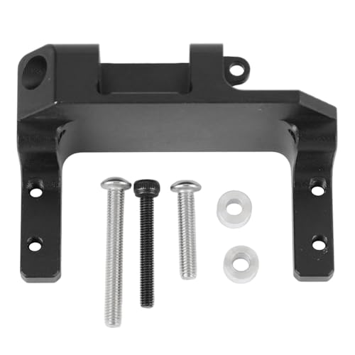 DANAIXZ RC -Servo auf Achsenmontage Hochfestigkeit Aluminiumlegierung CNC Bearbeitete Upgrade -Teil für SCX10 III AR45P -Portalachse 1/10 RC Crawler Car (Schwarz) von DANAIXZ