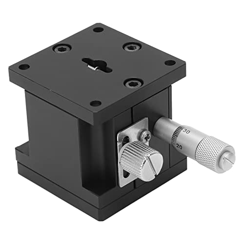 DANAIXZ Z -Achse Lineare Stufe, manueller horizontaler Schleifentabelle, 40 x 40 mm Feinabstimmungsplattform mit ± 3 mm Hub für die optische genaue Positionierung DANAIXZ Z -Achse Lineare Stufe, manueller horizontaler Schleifentabelle, 40 x 40 mm Feinabstimmungsplattform mit ± 3 mm Hub für die optische genaue Positionierung von DANAIXZ