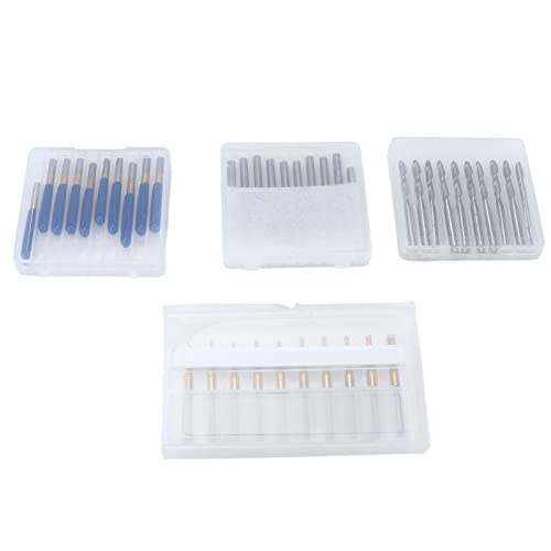 Danaixz 40 PCs 1/8 im Fräsenschneider -Set, HSS -Endmühlen -CNC -Router -Bits, flach, Kugelnasenmühlenschneider -Kit für Gravur, Holz, Kunststoff, Kohlenstoffverarbeitung Danaixz 40 PCs 1/8 im Fräsenschneider -Set, HSS -Endmühlen -CNC -Router -Bits, flach, Kugelnasenmühlenschneider -Kit für Gravur, Holz, Kunststoff, Kohlenstoffverarbeitung von DANAIXZ