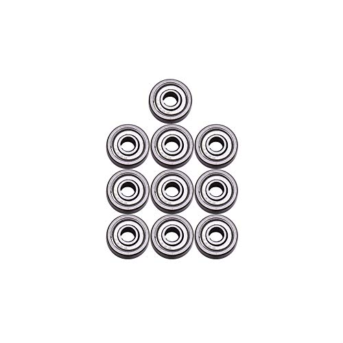 Deep Groove Kugellager Miniatur Gummi versiegeltes Metall 624zz Lagerstahl glatt niedrige Rausch -Langzeitlebensdauer für Druckermaschinenausrüstungspaket von 10 Deep Groove Kugellager Miniatur Gummi versiegeltes Metall 624zz Lagerstahl glatt niedrige Rausch -Langzeitlebensdauer für Druckermaschinenausrüstungspaket von 10 von DANAIXZ