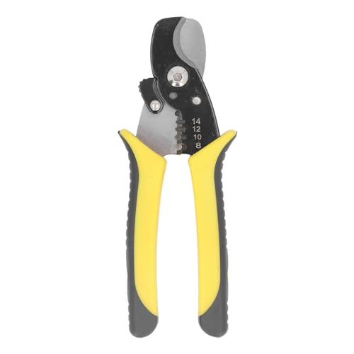 Drahtstripper Kabelschneider elektrischer Drahtschneider Industrielegierungsstahl Stahl mit hoher Härte Multifunktionales Werkzeug mit Sicherheitsschloss ergonomisch Drahtstripper Kabelschneider elektrischer Drahtschneider Industrielegierungsstahl Stahl mit hoher Härte Multifunktionales Werkzeug mit Sicherheitsschloss ergonomisch von DANAIXZ
