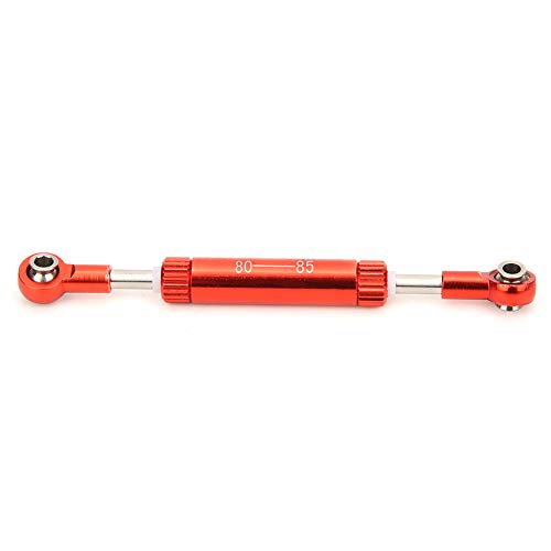 Einstellbare Aluminiumlegierung Servos Pull -Stangen -Lenkhebel für SCX10 D90 1/10 RC -Auto -Upgrade Accessoire Red 75 80 mm 80 mm 85 mm 85 90 mm 90 95 mm 95 100mm Größen Optionen (80-85 mm) von DANAIXZ