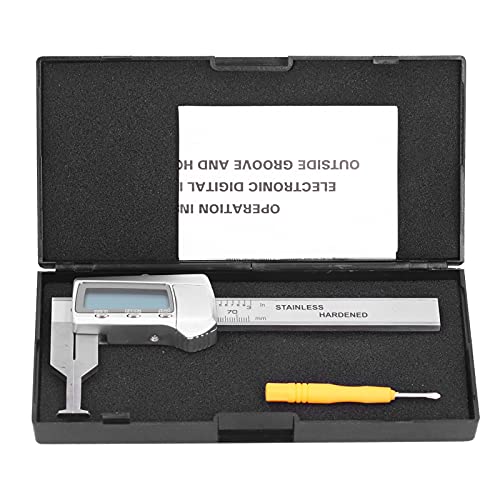 Elektronischer digitaler Vernier -Bremsconiper -Präzisionsmesswerkzeug Edelstahl 0 70 mm Bereich mit LCD -Display für Bearbeitungstechnik und DIY -Projekte Elektronischer digitaler Vernier -Bremsconiper -Präzisionsmesswerkzeug Edelstahl 0 70 mm Bereich mit LCD -Display für Bearbeitungstechnik und DIY -Projekte von DANAIXZ