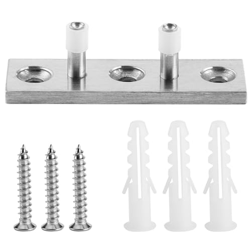 Haushalt 304 Edelstahlboden Roller Guide Hardware -Armaturen robuste Doppelrad -Design -Scheunentür, hölzerne Schiebetür Heimzimmer Renovierung von DANAIXZ