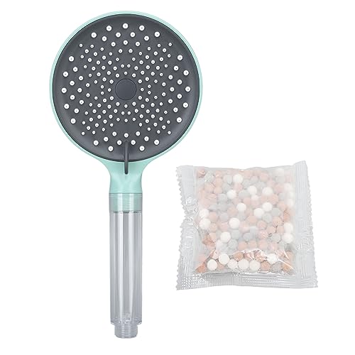 Hochdruck Handheld -Duschkopf mit 3 Sprühmodi ABS Bad Duschkopf mit Filterkugeln für starkes entspannendes Duscherlebnis (Grün) von DANAIXZ