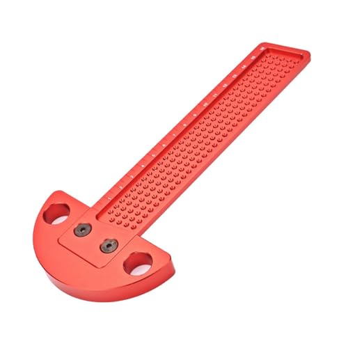 Holzbearbeitung T Square Lurer Premium Aluminiumlegierung 0 bis 164 mm Messungsinstrument mit 1 mm Lochabstand für Tischlereiholzhandwerk DIY -Projekte Leicht Leichtgewicht Holzbearbeitung T Square Lurer Premium Aluminiumlegierung 0 bis 164 mm Messungsinstrument mit 1 mm Lochabstand für Tischlereiholzhandwerk DIY -Projekte Leicht Leichtgewicht von DANAIXZ