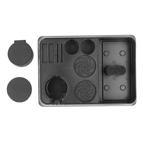 Kaffeeorganisator Box 12 in 1 Multifunktionale Lagerstation mit Manipulationshalter und Knockbox für Espressomaschinenzubehör Home Barista Abs Plastik 1100G von DANAIXZ