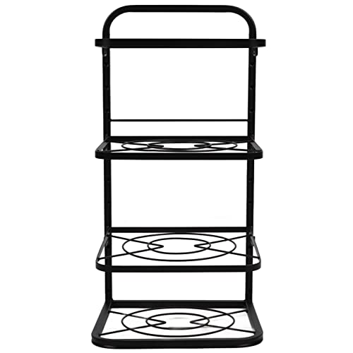 Küchentöpfe Organizer 4 Ebenen einstellbare Höhen Platz sparende Pfanne unter Waschbecken Schrank Arbeitsplatte Premium Eisenmaterial kompaktes elegantes Design für moderne Küchen Küchentöpfe Organizer 4 Ebenen einstellbare Höhen Platz sparende Pfanne unter Waschbecken Schrank Arbeitsplatte Premium Eisenmaterial kompaktes elegantes Design für moderne Küchen von DANAIXZ