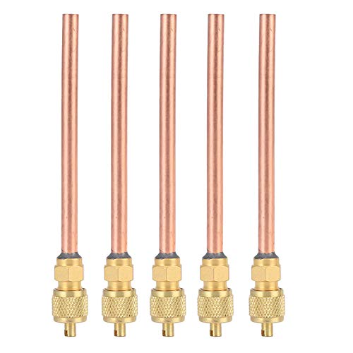 Kühlschrank-Check-Valve-Klimaanlage-Rückschlag ventil Einweg-Check-Ventil-Messing-Füll ventile mit doppelter Dichtung kein Leck-Design zum Einfrieren von Kühl-und Klimaanlagen 5 von DANAIXZ