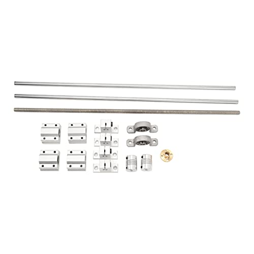 Linear Motion Kit 304 Edelstahl -Führungsstangenwellenlager Kupplungen Komplett Set für 3D -Drucker CNC Maschinenindustrie Automatisierungsausrüstung DIY Router Linear Motion Kit 304 Edelstahl -Führungsstangenwellenlager Kupplungen Komplett Set für 3D -Drucker CNC Maschinenindustrie Automatisierungsausrüstung DIY Router von DANAIXZ