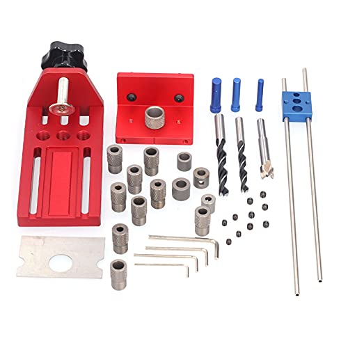 Lochbohranleitung Jig 3 in 1 einstellbare Damenverkaufsbohrlokator -Set -Kit für Holzbearbeitung Hochgenauige Haltbar -Aluminiumlegierung 6061 Edelstahlkonstruktion mit 6 mm 8 mm Lochbohranleitung Jig 3 in 1 einstellbare Damenverkaufsbohrlokator -Set -Kit für Holzbearbeitung Hochgenauige Haltbar -Aluminiumlegierung 6061 Edelstahlkonstruktion mit 6 mm 8 mm von DANAIXZ
