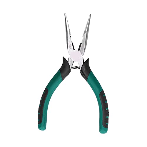 Nadelnasenzange lange Nasenzange 45 Stahl hohe Präzisionsfeder 6 Zoll Werkzeug für Elektriker und DIY -Enthusiasten langlebige polierte Oberfläche beladen von DANAIXZ