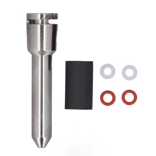 Professioneller 304 Edelstahl Kaffeemaschine Dampfdüse Ersatz mit universeller Spitze für Espresso -Macher Barista Verwenden Sie haltbarer Beweis 1.68x7,3 cm Silber Professioneller 304 Edelstahl Kaffeemaschine Dampfdüse Ersatz mit universeller Spitze für Espresso -Macher Barista Verwenden Sie haltbarer Beweis 1.68x7,3 cm Silber von DANAIXZ