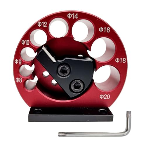 Professionelles Carbid -Dübelschneider -Kit 8 Loch Einstellbare Dübelhersteller -Schablone mit austauschbaren Klingen für Holzbearbeitung und Korkproduktion aus Premium Professionelles Carbid -Dübelschneider -Kit 8 Loch Einstellbare Dübelhersteller -Schablone mit austauschbaren Klingen für Holzbearbeitung und Korkproduktion aus Premium von DANAIXZ