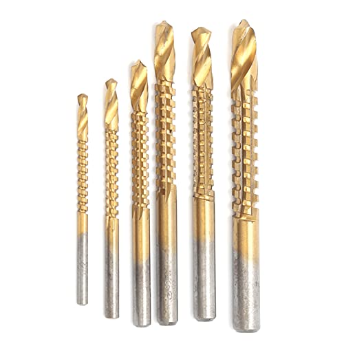 Professionelles Sägezahnbohrer -Bit 6pcs Legierungstahl -Stahl -Drehbohrer für Holzbearbeitung Plastikboard -Loch -Stanzwerkzeug mit Maßstabsmarkierungen 3 mm bis 8 mm Multi Zweck Professionelles Sägezahnbohrer -Bit 6pcs Legierungstahl -Stahl -Drehbohrer für Holzbearbeitung Plastikboard -Loch -Stanzwerkzeug mit Maßstabsmarkierungen 3 mm bis 8 mm Multi Zweck von DANAIXZ