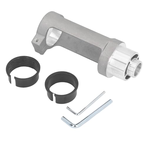 Quadratlochbohrer -Adapter hochwertiger Aluminiumlegierungsbefestigung für Holzbearbeitung und Möbel, das ein haltbares und effizientes Werkzeug mit 2 Klemmen und 2 Schrauben Quadratlochbohrer -Adapter hochwertiger Aluminiumlegierungsbefestigung für Holzbearbeitung und Möbel, das ein haltbares und effizientes Werkzeug mit 2 Klemmen und 2 Schrauben von DANAIXZ
