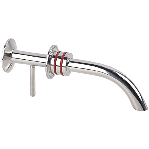 Racking Arm Fermenter Accessoire Premium 304 Edelstahl glattes Doppel -Oring -Dichtung Hausbrauenarmaturen für konische Fermentationstanks Material Edelstahl Größe 2in von DANAIXZ